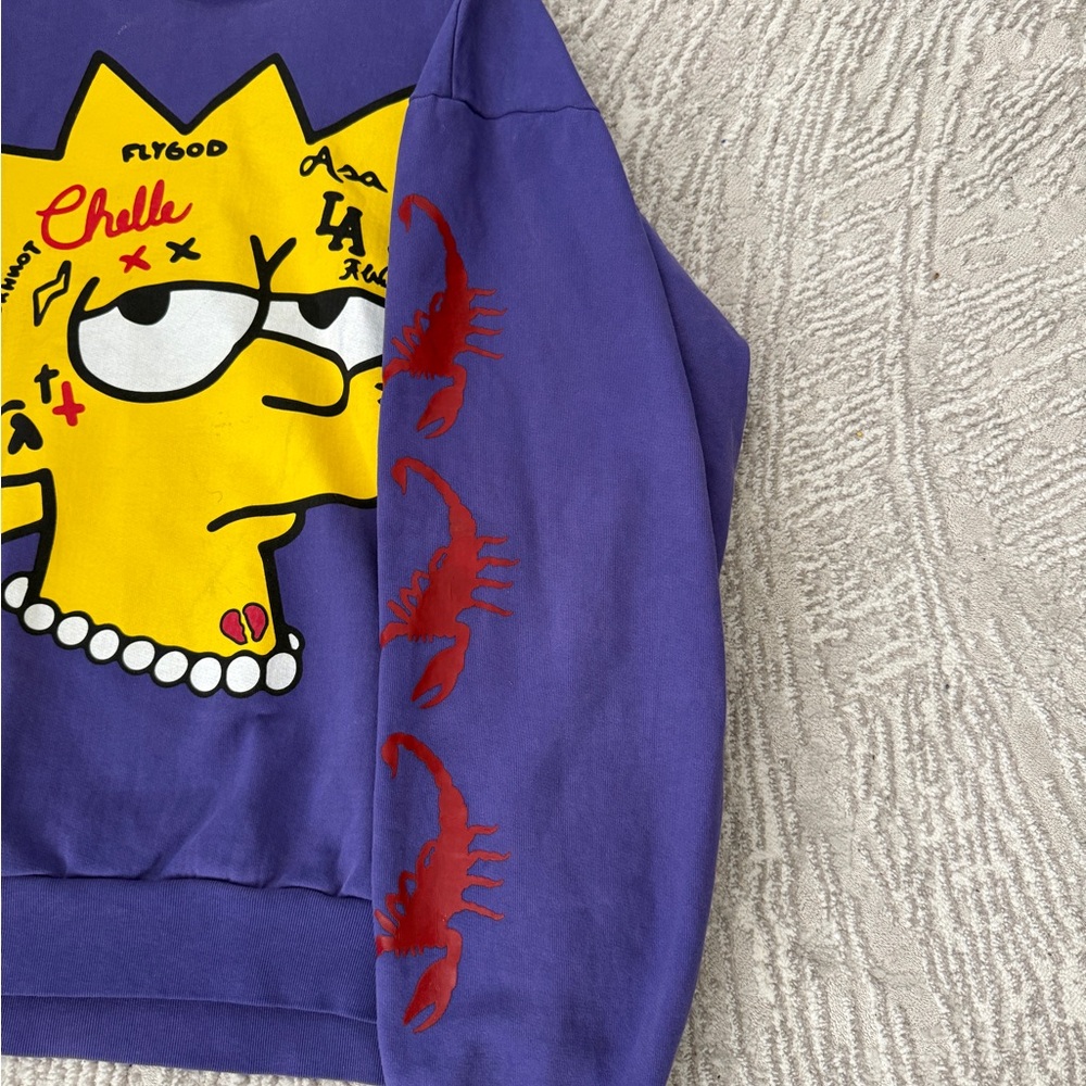 Griselda Westside Gunn FlyGod Super LISA Hoodie Purple XXL 100% Authentic - Picture 3 of 9